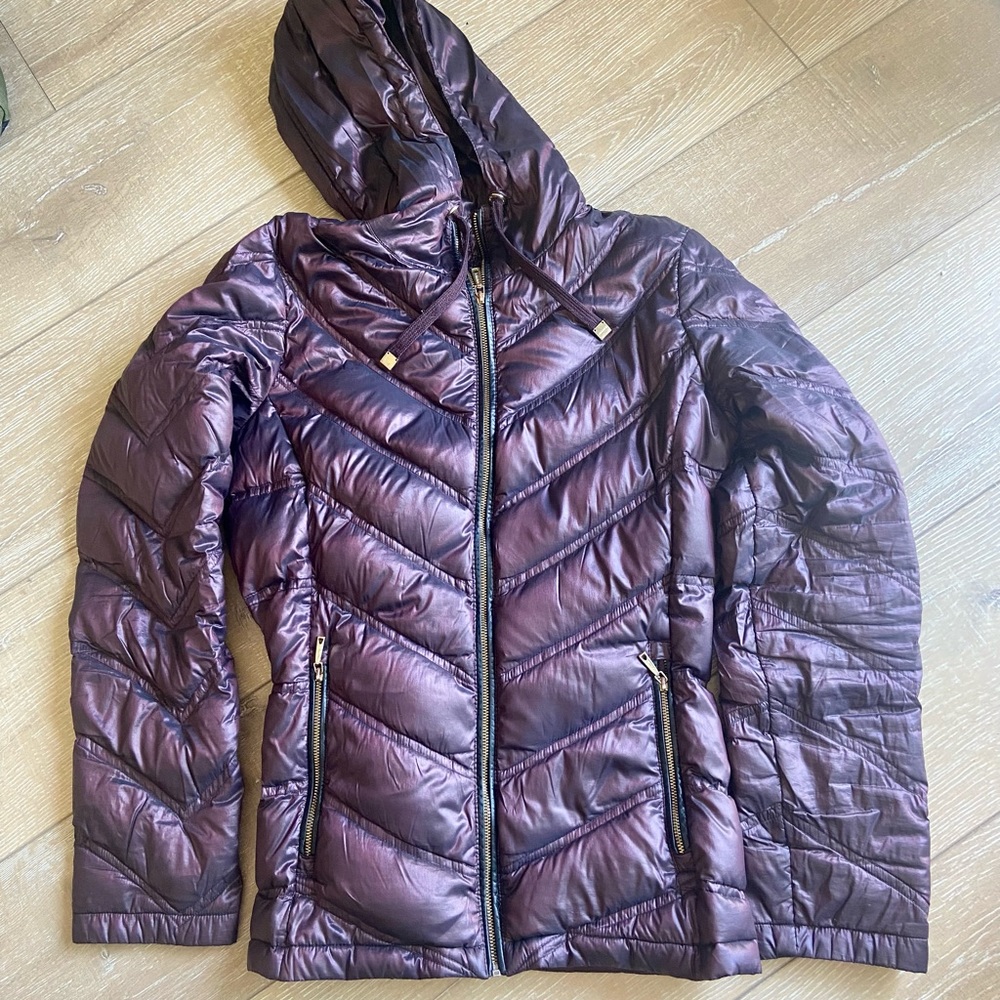 Calvin Klein Hooded Puffer Coat
